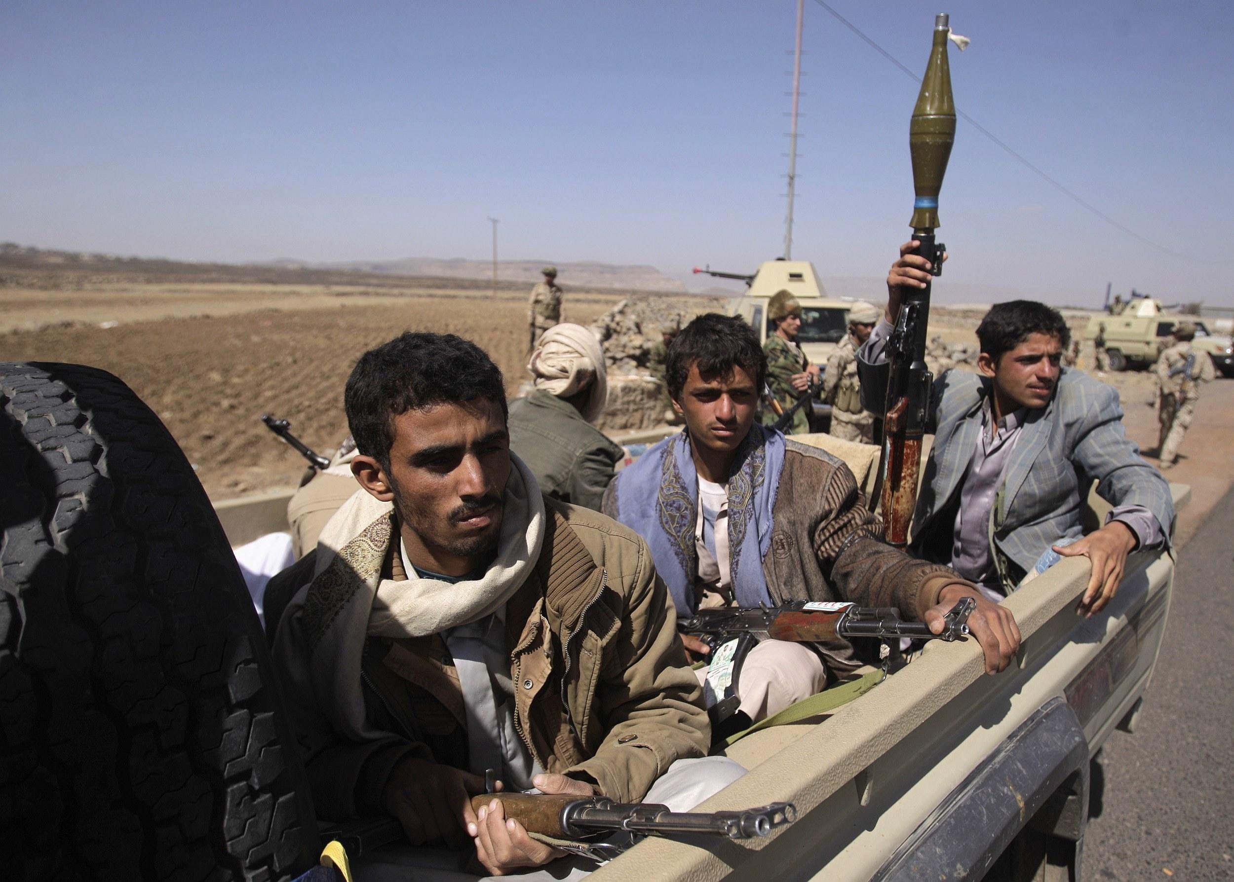 صورة الحوثيون والجيش يسيطران على اكثر من ثمانين بالمئة من الأراضي اليمنية
