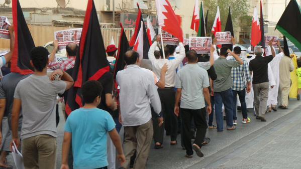 صورة مظاهرات تضامنا مع الكويت ومطالبة بالافراج عن المعتقلين