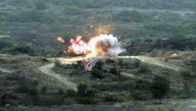 صورة مقتل عدد من جنود العدو السعودي وتدمير 5 آليات سعودية في جيزان