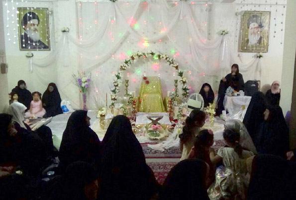 صورة حوزة كربلاء النسوية تحتفل بذكرى زواج النورين