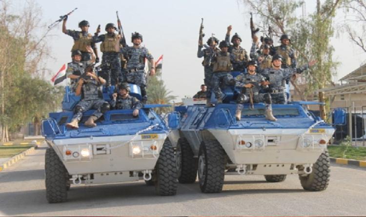 صورة العراق: الشرطة الاتحادية تعلن تدمير أربع عجلات مفخخة وقتل سبعة من ″داعش″ غربي بيجي