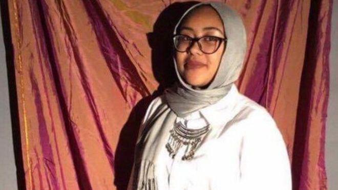 صورة العثور على فتاة مسلمة مقتولة في الولايات المتحدة بعد مغادرتها مسجدا