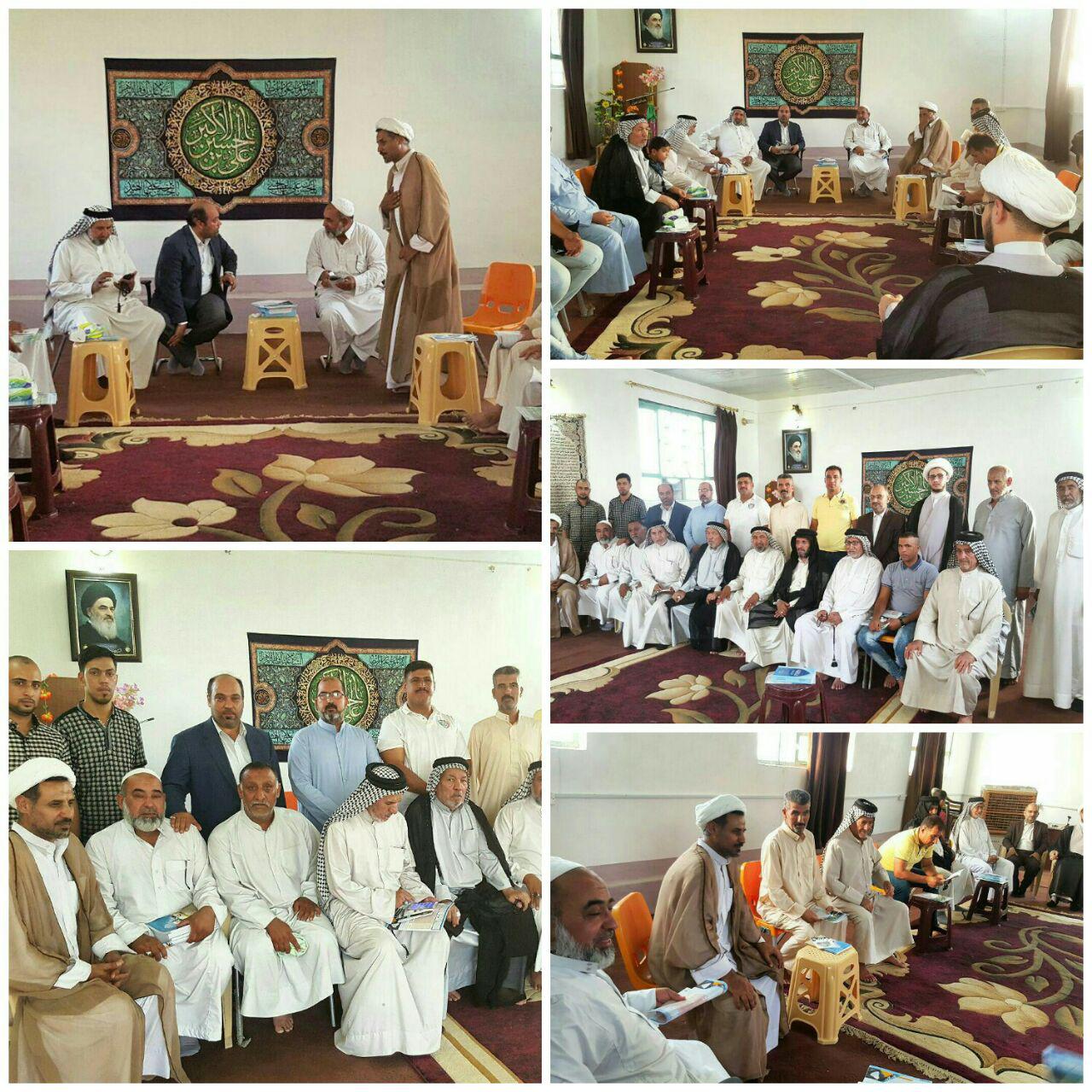 صورة مكتب التيار الشيرازي يقيم جلسات رمضانية لمناقشة الامور العقائدية والاخلاقية في بغداد