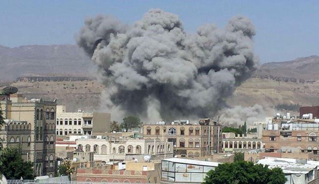 صورة استشهاد وإصابة ستة مدنيين بغارات سعودية استهدفت مدرسة بمأرب اليمنية