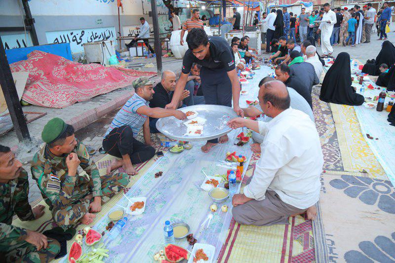 صورة العتبة العسكرية المقدسة تثمن دور المواكب الخدمية خلال شهر رمضان العظيم