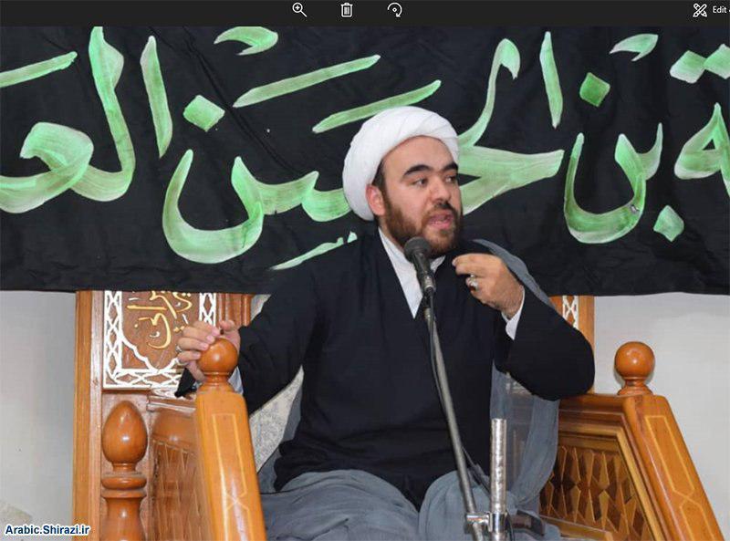 صورة مكتب المرجعية الشيرازية في دمشق يحيي شهادة الإمام الصادق عليه السلام