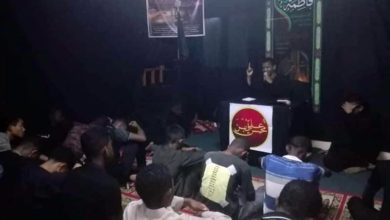 صورة مركز أهل البيت عليهم السلام في مدغشقر يواصل إقامته للمجالس الفاطمية