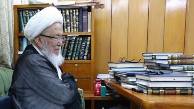 صورة نجل المرجع الفياض: الحالة الصحية للمرجع مستقرة والإشراف الطبي مستمر