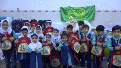 صورة روضة الحسناء تحتفل بتخرّج براعمها الصغار تزامناً مع ولادة الإمام المنتظر (عليه السلام)