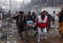 صورة استشهاد 16 شخصاً بقصف جديد للتحالف السعودي في اليمن