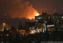 صورة عدوان إسرائيلي يستهدف جنوب دمشق بصواريخ أرض – أرض