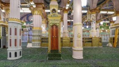 صورة السعودية تعلق زيارة الروضة الشريفة بالمسجد النبوي عدة أيام بسبب الكثافة البشرية