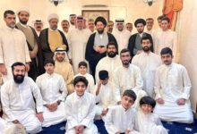 صورة آية الله السيّد أحمد الشيرازي يواصل زياراته لشخصيات دينية واجتماعية في الكويت