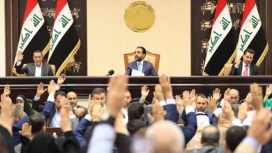 صورة بإجماع الحاضرين.. البرلمان العراقي يصوت على تجريم التطبيع مع الكيان الصهيوني