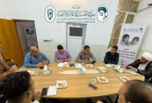 صورة مؤسسة مصباح الحسين عليه السلام في كربلاء المقدسة تعقد اجتماعها الدوري لمناقشة مشاريعها الإنسانية المختلفة