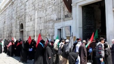 صورة تزايد كبير بأعداد الزوار الشيعة الذين يصلون سوريا لزيارة الأماكن المقدسة