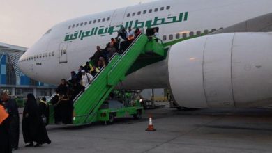 صورة الخطوط الجوية العراقية تبدأ رحلاتها العكسية لنقل الحجاج العراقيين