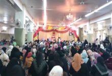 صورة الحسينية الزينبية النسوية في سوريا تحتفل بذكرى زواج النورين (عليهما السلام)