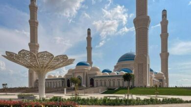 صورة كازاخستان تفتتح أكبر مسجد في آسيا الوسطى