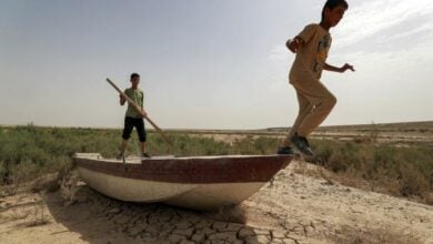 صورة تقرير للأمم المتحدة يدق ناقوس الخطر بشأن التغيرات المناخية في العراق