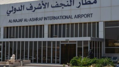 صورة مطار النجف الاشرف يستقبل نحو 200 ألف زائر منذ الأول من محرم