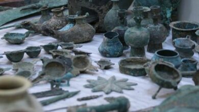 صورة العراق يستلم أكثر من 216 قطعة آثارية تعود لعصور ومواقع مختلفة بجنوبي البلاد (صور)
