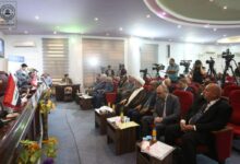صورة انطلاق المؤتمر العلمي الثاني لتراث أمير المؤمنين عليه السلام بالتعاون مع أمانة مسجد الكوفة المعظم