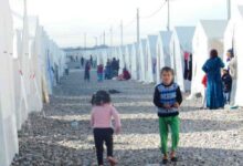صورة منظمة الهجرة تكشف وجود 400 موقع غير رسمي للنازحين في العراق