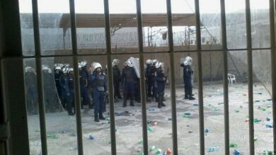 صورة البحرين: احتجاجات داخل سجن جو رفضاً لسياسات التضييق المستمرة