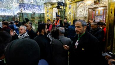 صورة العتبة العلوية المقدسة تحصي أعداد المتطوعين لخدمة الزائرين بذكرى شهادة السيدة الزهراء عليها السلام