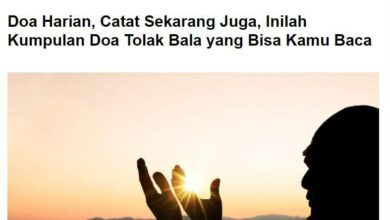 صورة صحيفة إندونيسية تنشر أدعيةً دينية لطلب الخير ودفع البلاء ببركة شهداء كربلاء