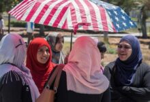 صورة واشنطن بوست تسلط الضوء على حجاب المراة المسلمة في أمريكا
