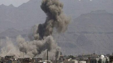 صورة ضحايا أطفال يمنيين بقصف لطيران التحالف السعودي استهدف الحديدة