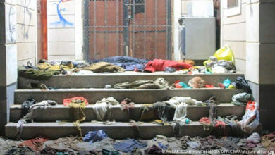 صورة اليمن.. عشرات القتلى ومئات المصابين في حادثة تدافع خلال توزيع مساعدات مالية