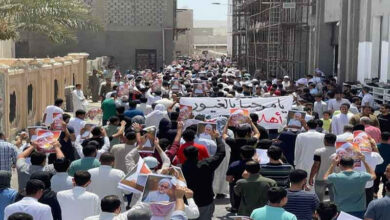 صورة البحرين: تظاهرات واحتجاجات شعبيّة تنديداً باعتقال رجال الدين والرموز السياسية في البلاد