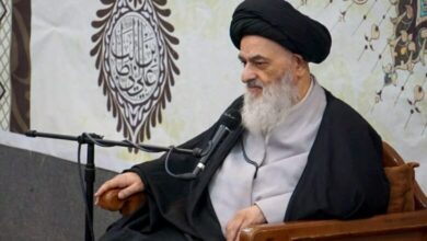صورة المرجع الشيرازي يفتي بحرمة تعذيب السجناء للحصول على اعترافاتهم