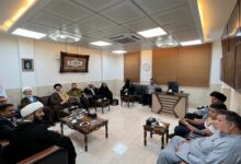 صورة مجموعة الإمام الحسين (عليه السلام) الإعلامية تستقبل وفداً من المجلس الوطني للاعتماد البرامجي لكليات العلوم الإسلامية في الجامعات العراقية