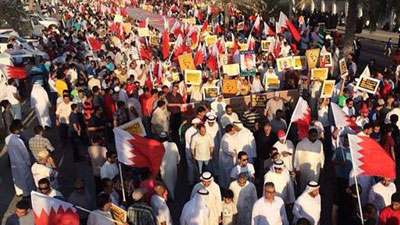 Photo of Mass rally in Bahrain rejects royal reforms and calls for full democracy