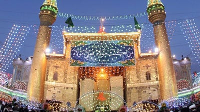 Photo of Imam Ali Holy Shrine ready to receive pilgrims of Eid al-Ghadir