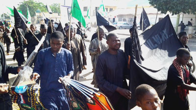 Mass trek of people to Muharram mourning ceremonies in many cities of Nigeria