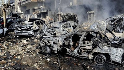 Powerful blast rocks Shia district