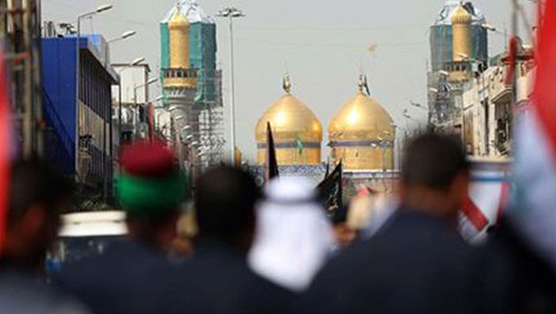 Photo of Pilgrims continue marching towards the holy city of Kadhimiya