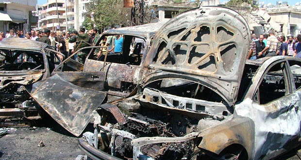 Photo of Twelve civilians killed and 25 injured in terrorist car bomb and mortar attacks