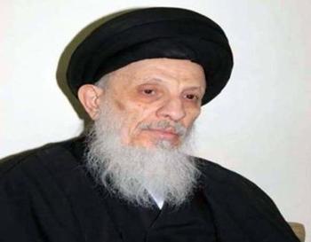 Photo of Grand Ayatollah Mohammad Saeed al-Hakim: UN responsible for ensuring safety of Shias in Syria