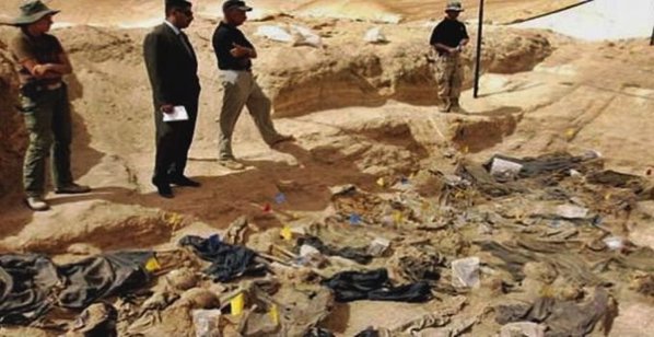 Photo of First mass grave discovered in Ramadi