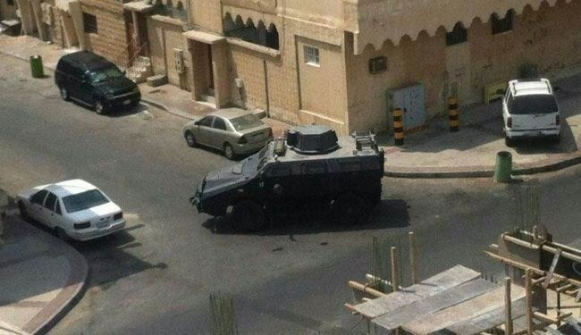 Photo of Saudi forces attack buildings and cars in Awamiyah