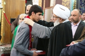 Photo of Winners of Quranic competition awarded in Karbala, Iraq