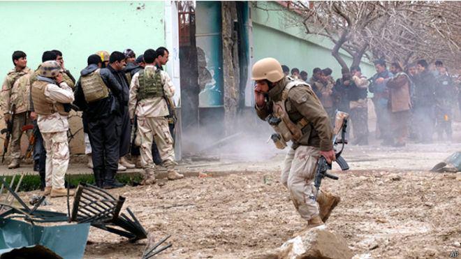 Photo of Suicide bomber strikes Afghan market, killing 5