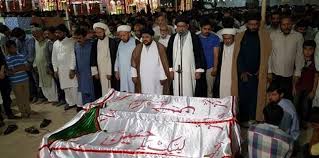 Photo of Funeral prayers of three Pakistani martyrs offered in Karachi