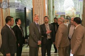 Photo of Australian ambassador in Iraq expresses admiration for Imam Ali Shrine